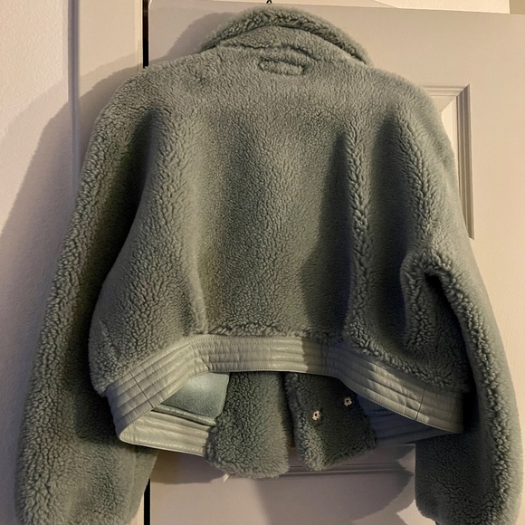 Blank NYC Faux Sherpa Teddy Coat in Good Start - Picture 4 of 7